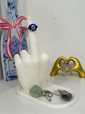 3D Printed Modern Jewelry Holder with Tray